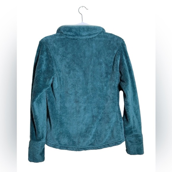 The North Face | Fleece Quarter Zip Pullover Jacket | Womens Size Small | Teal - Picture 5 of 5